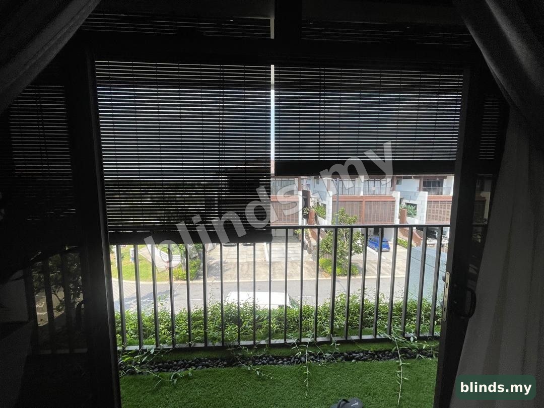 After — Wooden Blinds installation Malaysia — January 2026