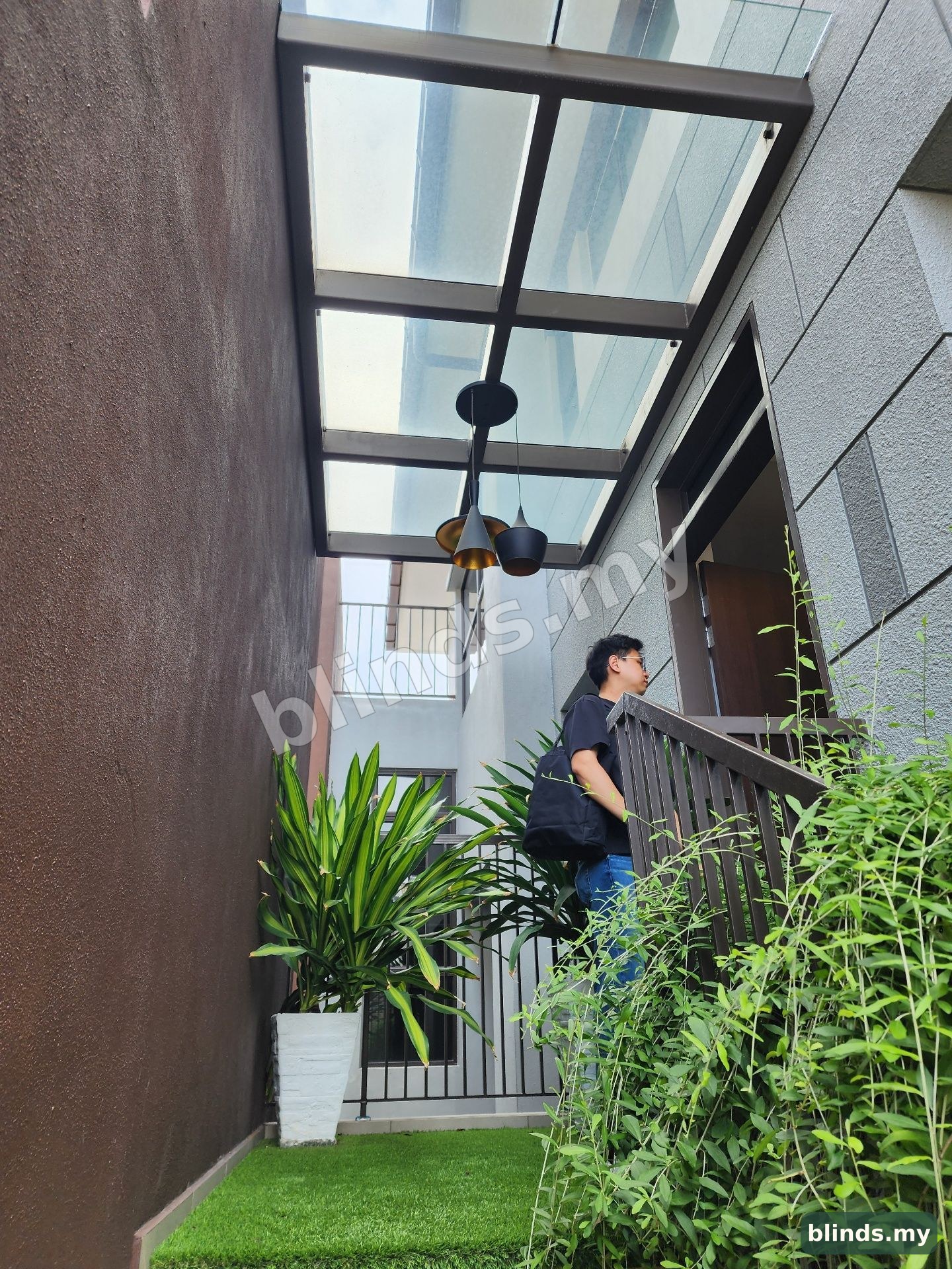 Before — Wooden Blinds installation Malaysia