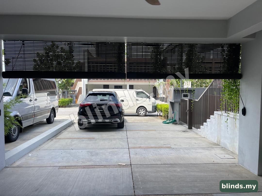 After — Wooden Blinds installation Malaysia