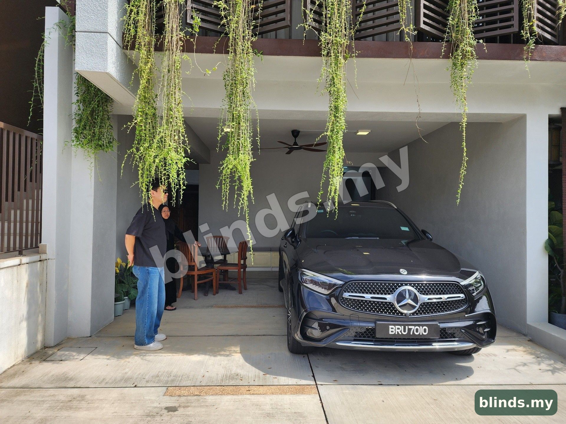 Before — Wooden Blinds installation Malaysia