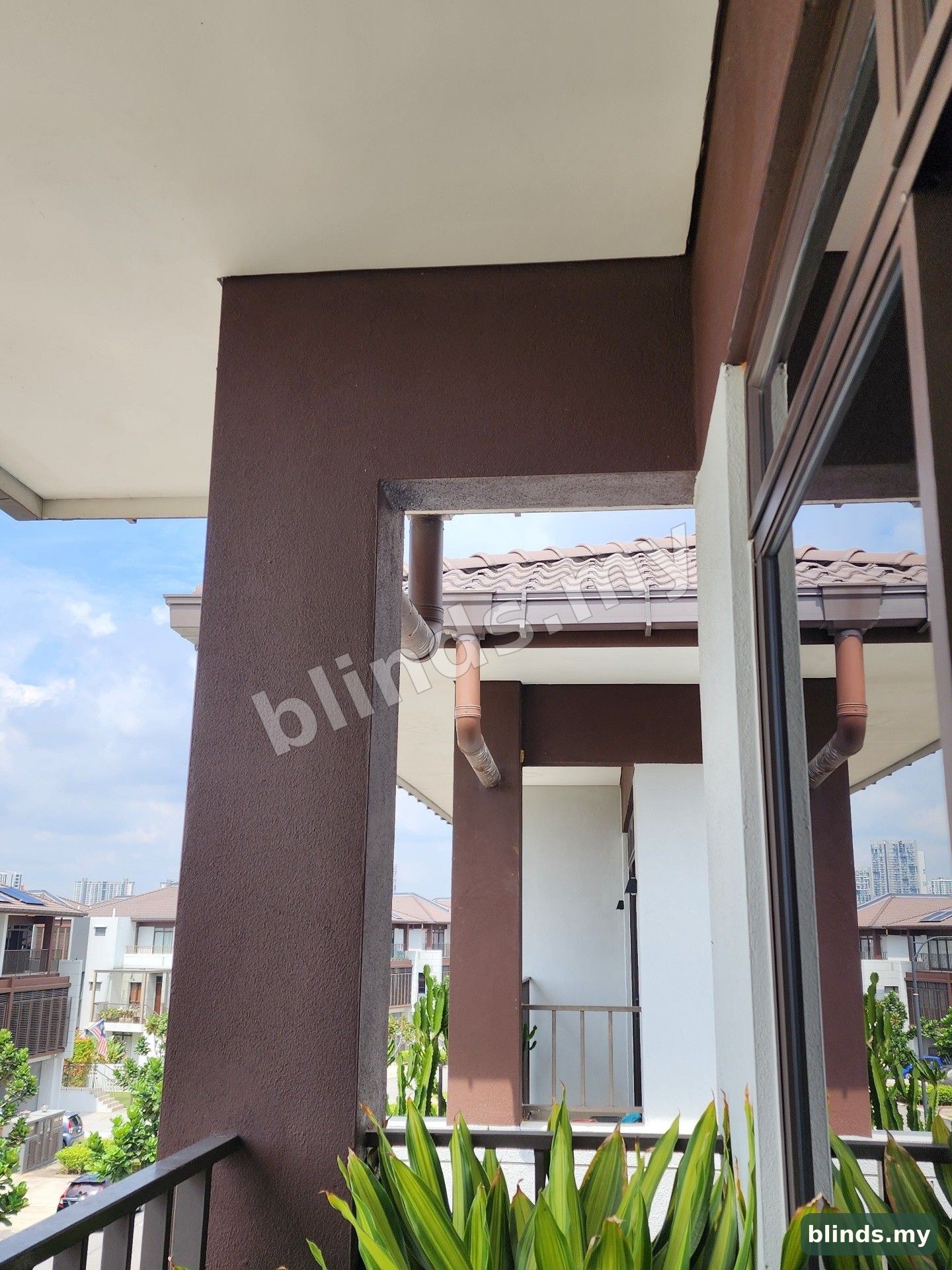 Before — Wooden Blinds installation Malaysia