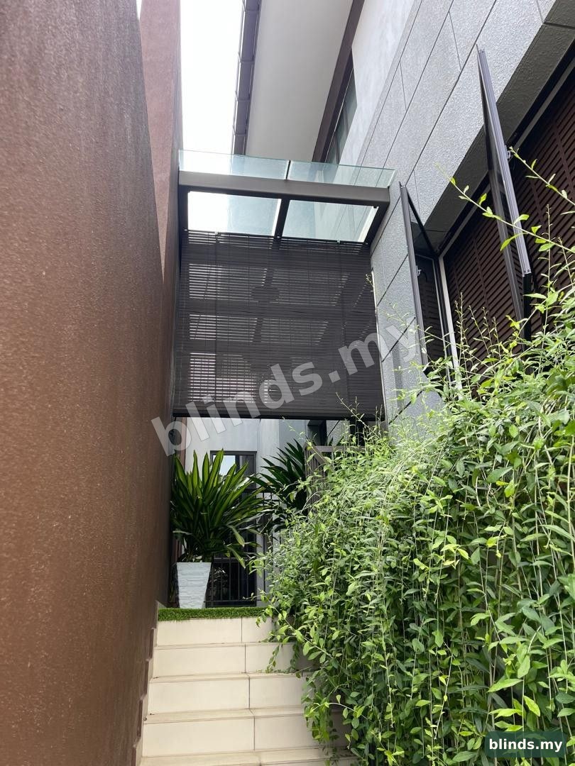 After — Wooden Blinds installation Malaysia