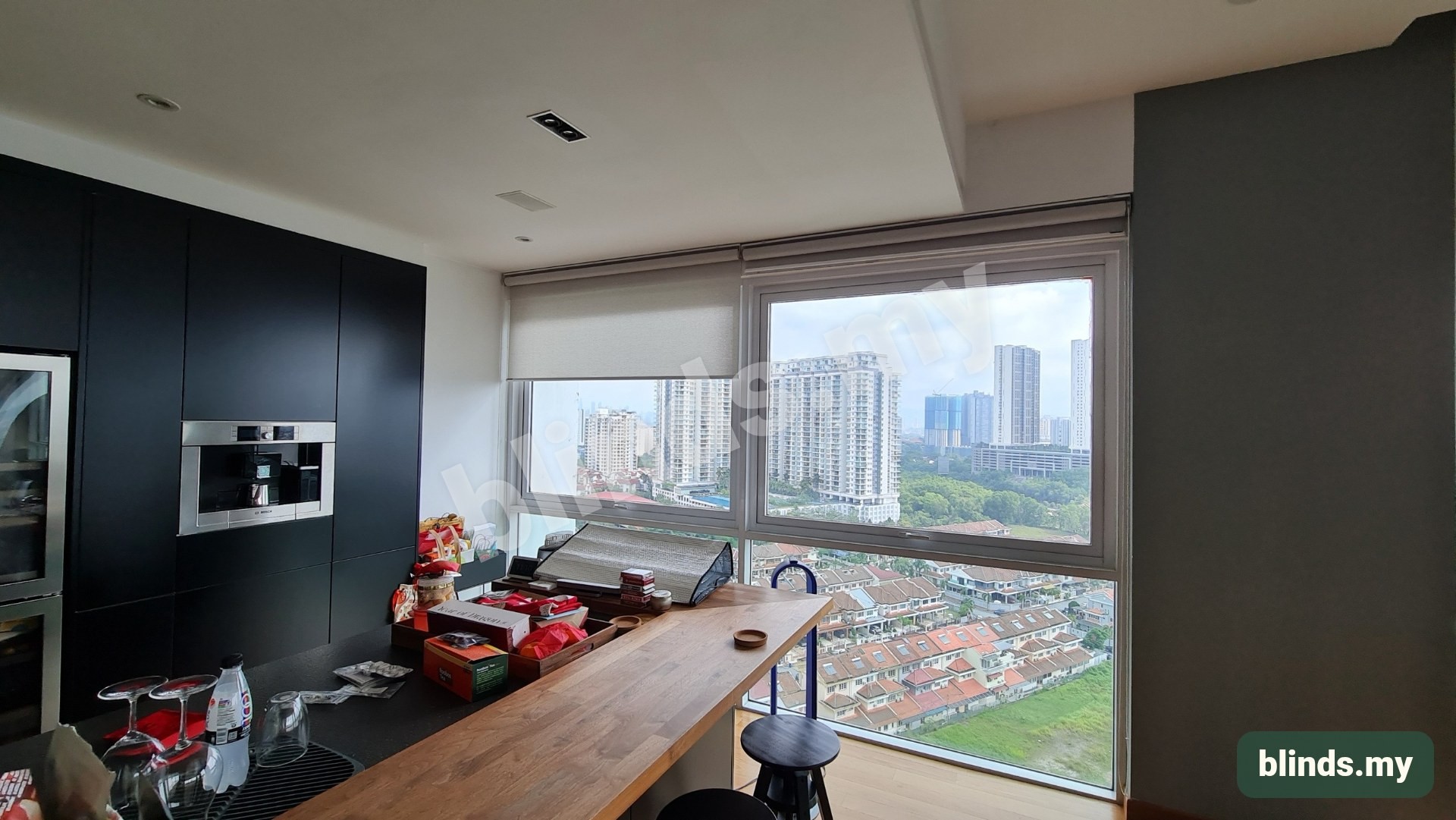 Double roller blind & Dual roller blind installation Malaysia