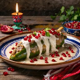 Chiles en nogada