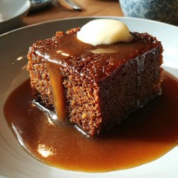 Sticky toffee pudding