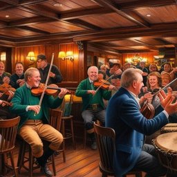 Irish music sessions