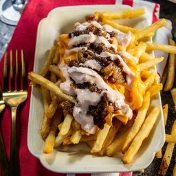 Animal-style fries