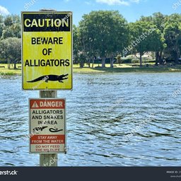 Alligator warnings
