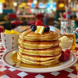 Diner pancakes