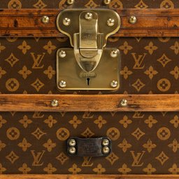 Monogrammed luggage