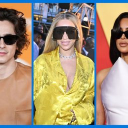 Oversized designer sunglasses