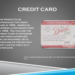Credit card