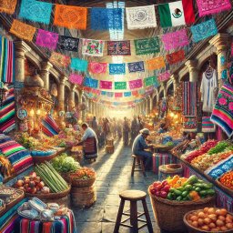 Colorful markets