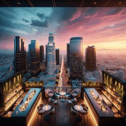 Rooftop view