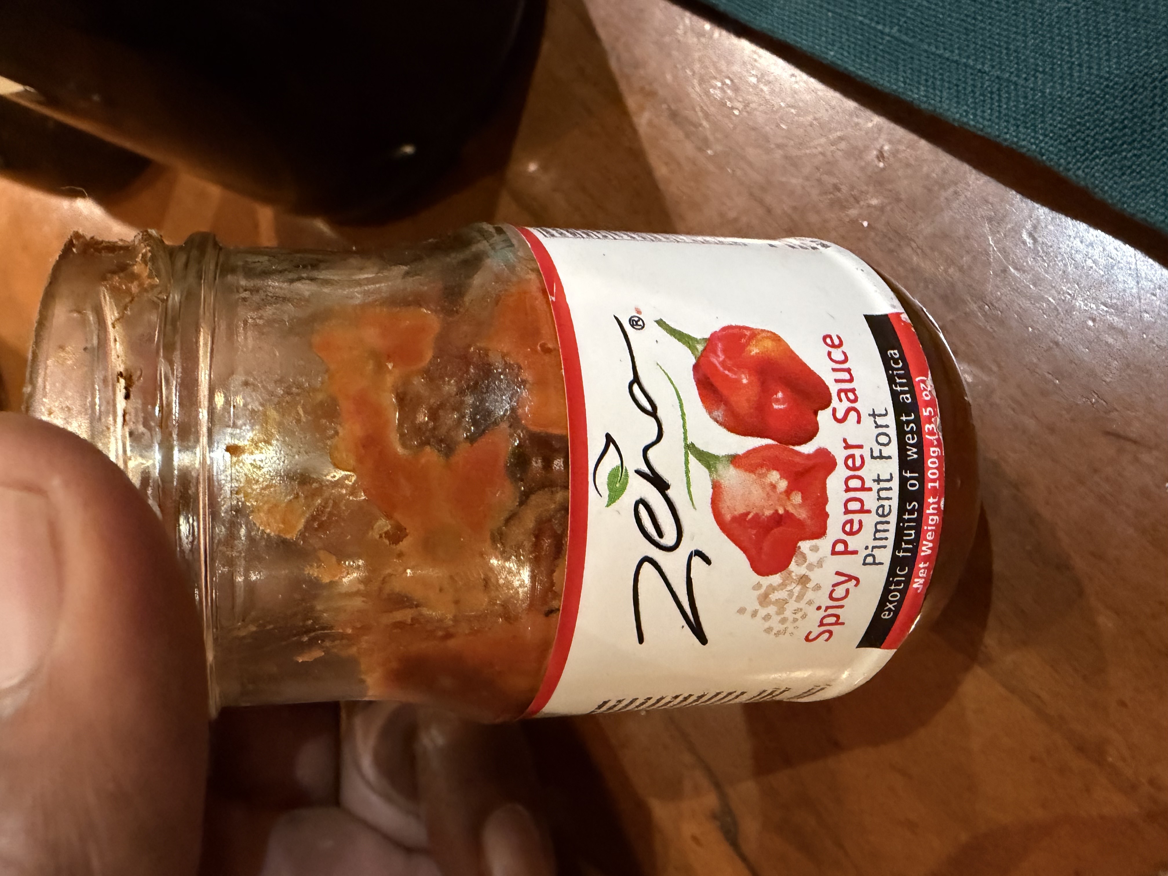 Zena Spicy Pepper Sauce — Zena