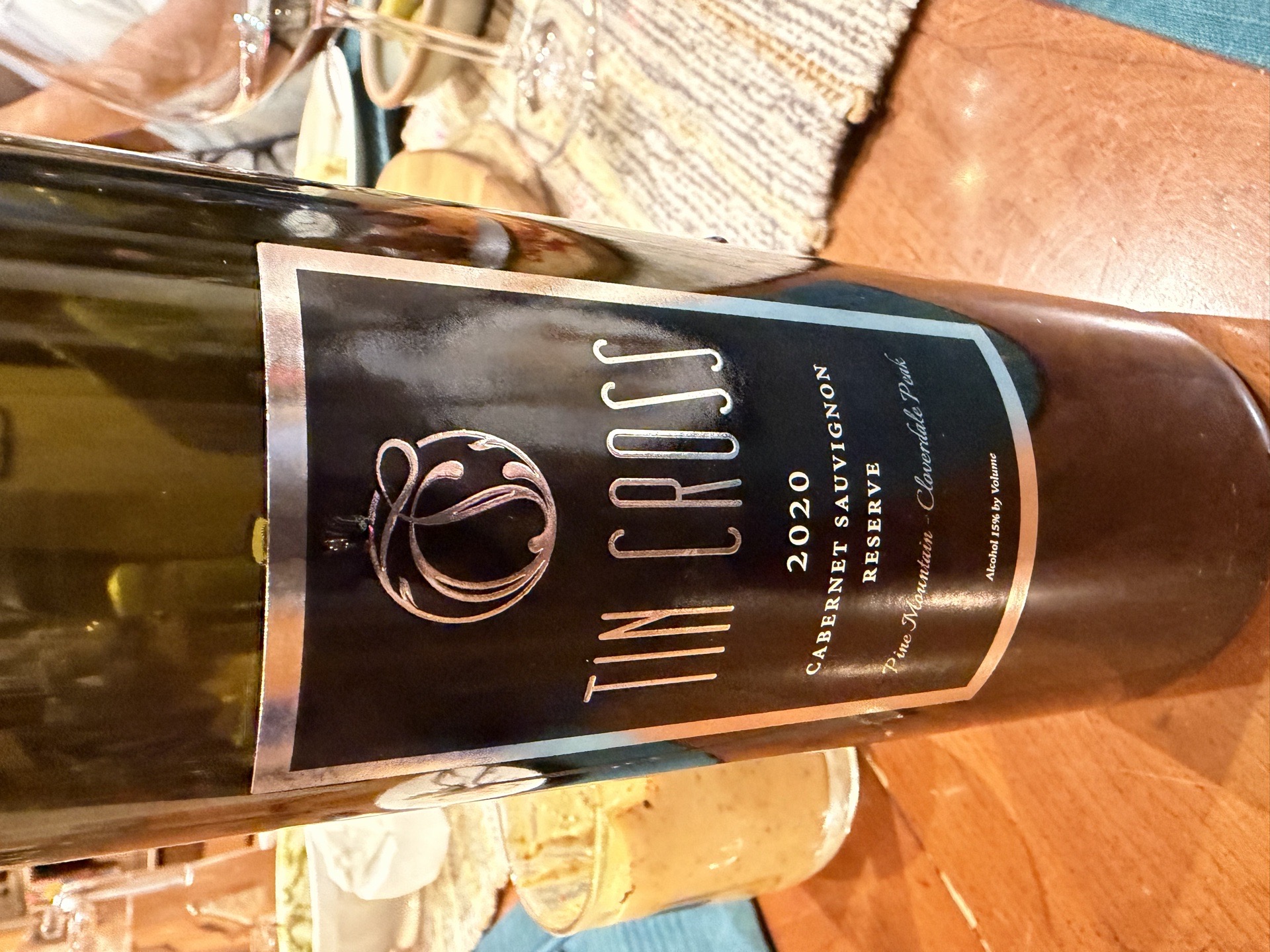 Tin Cross 2020 Cabernet Sauvignon Reserve — Tin Cross