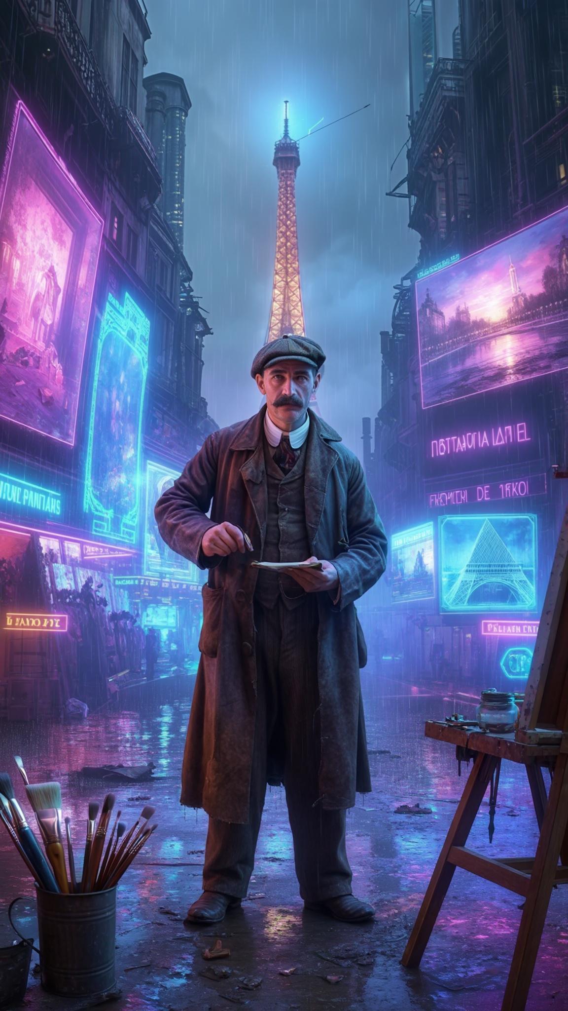 Cyberpunk  style preview