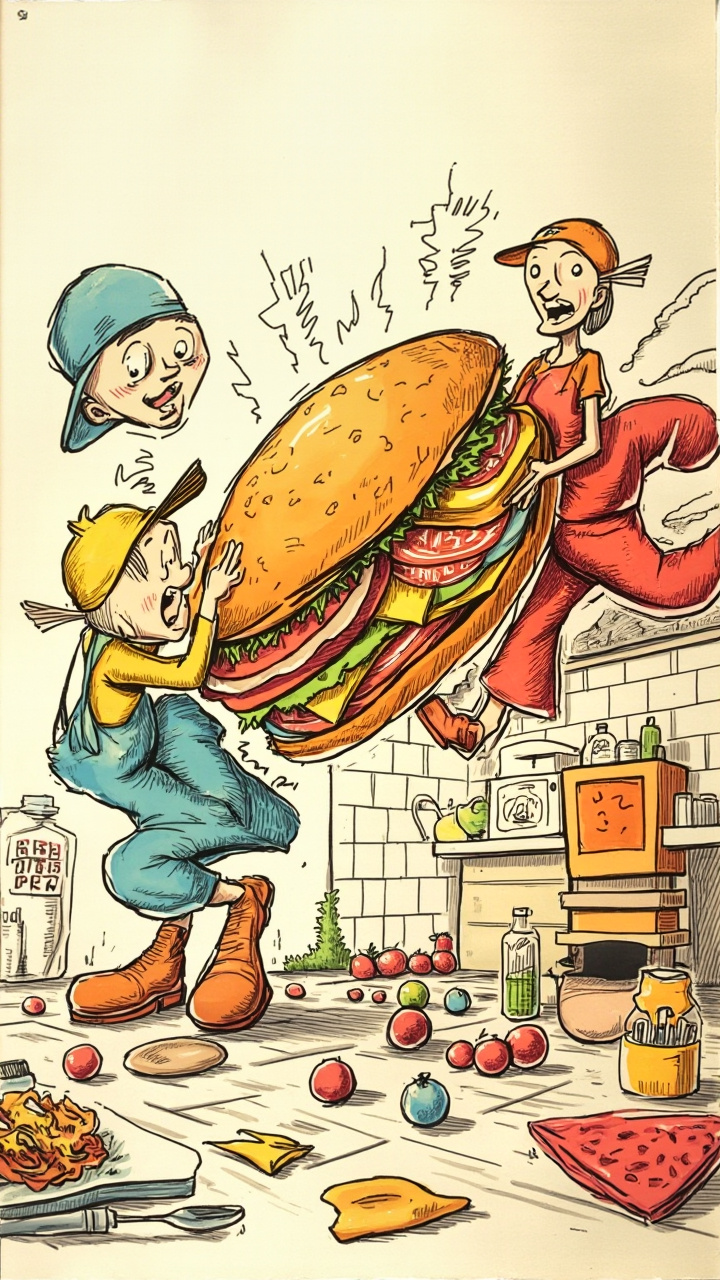 Doodle Sketch faceless video style example 1