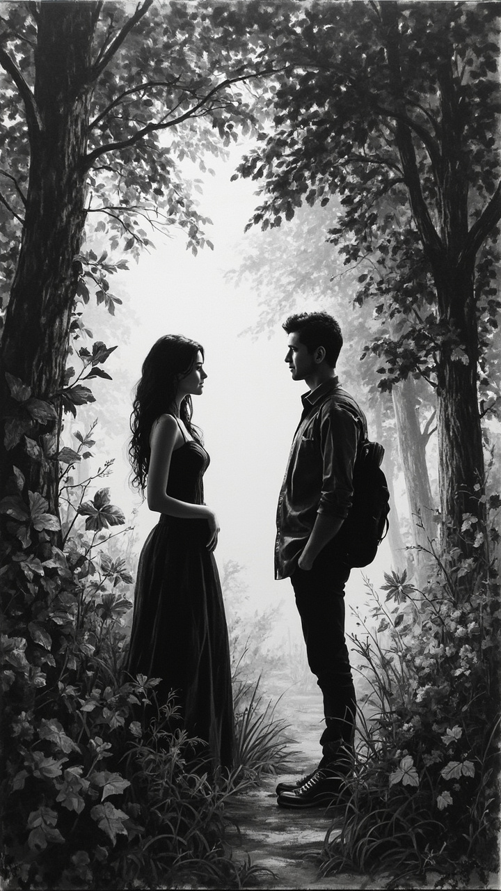 Charcoal faceless video style example 3