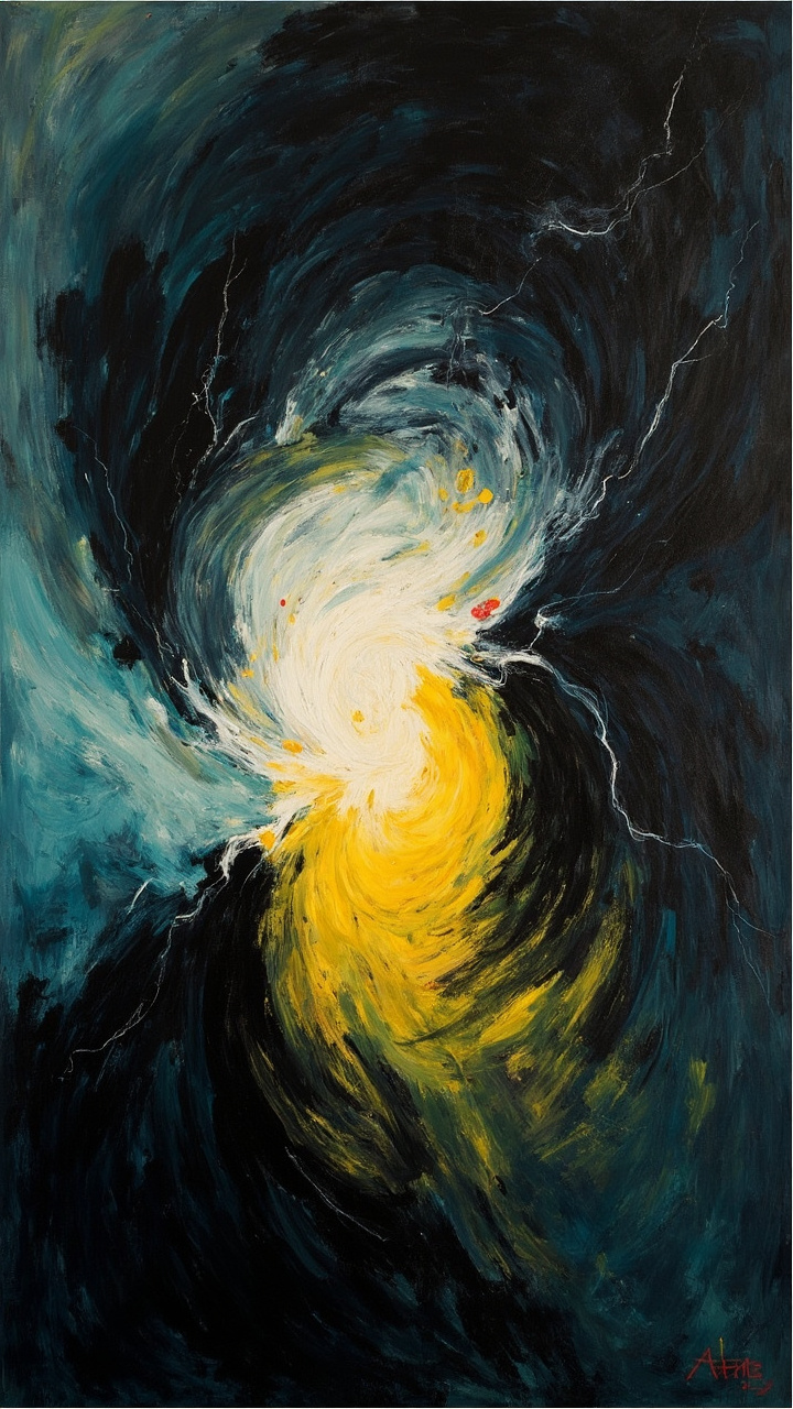 Expressionist faceless video style example 2