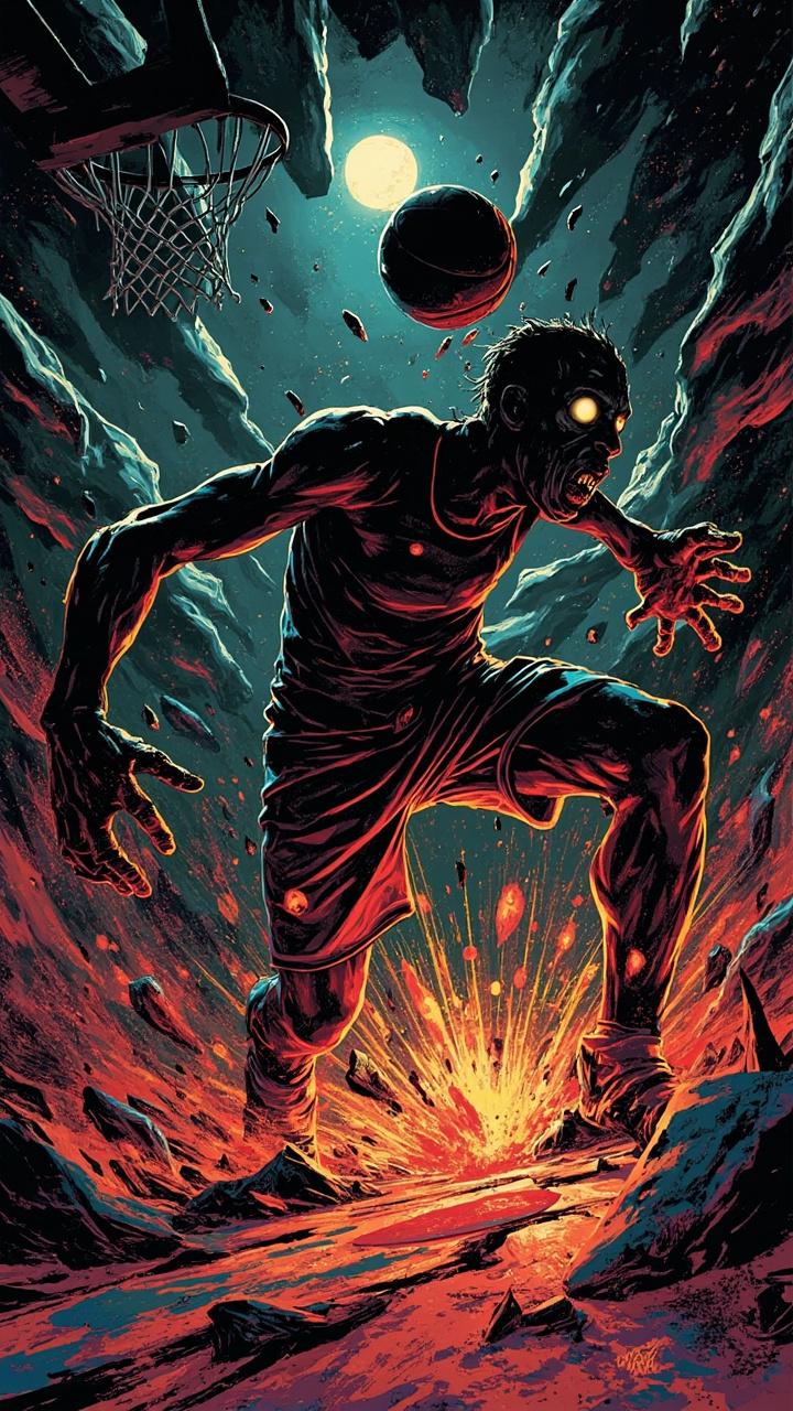 Creepy Comic faceless video style example 1