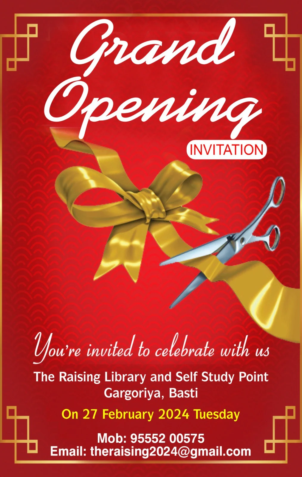 The Raising Library & Self Study Point 1