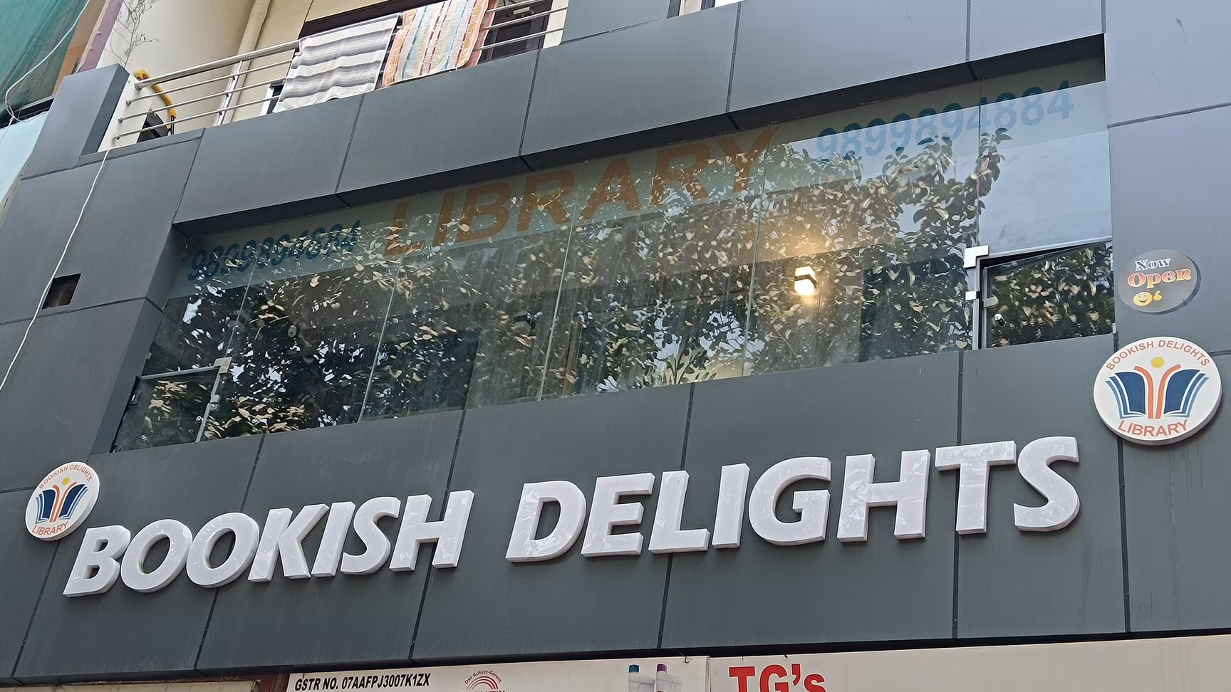 Bookish Delights Library 1