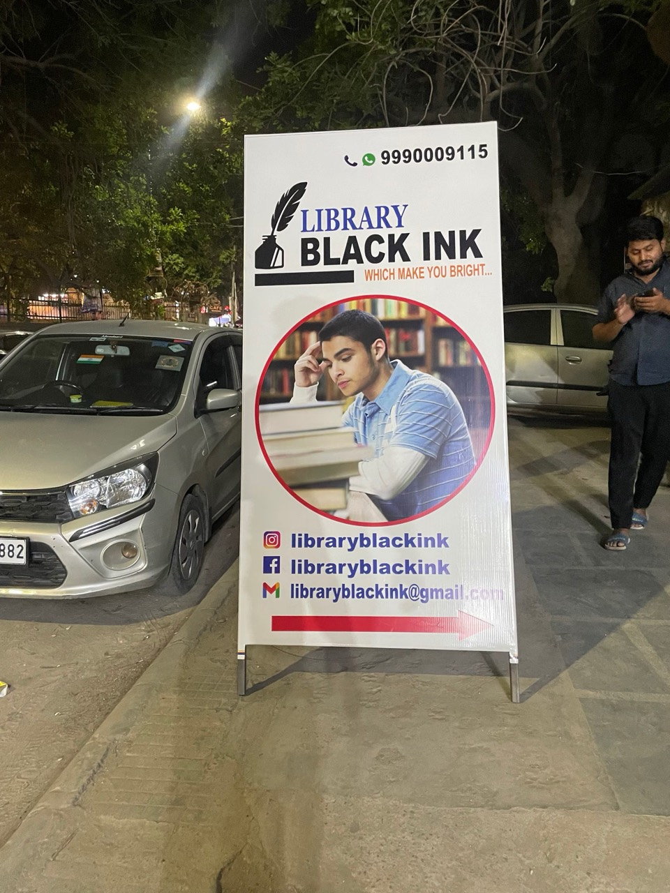 Library Black Ink 2