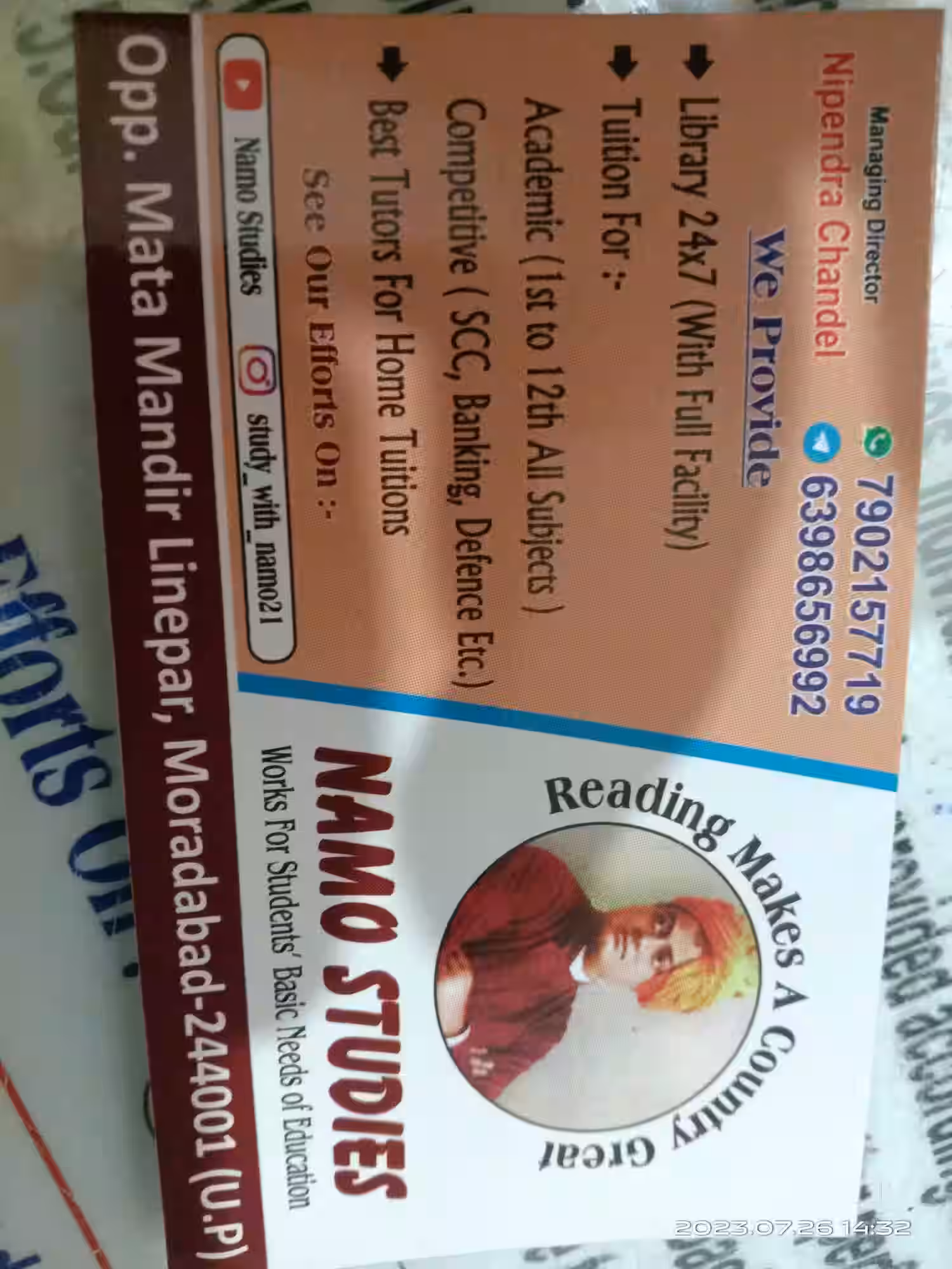 Namo Studies 1