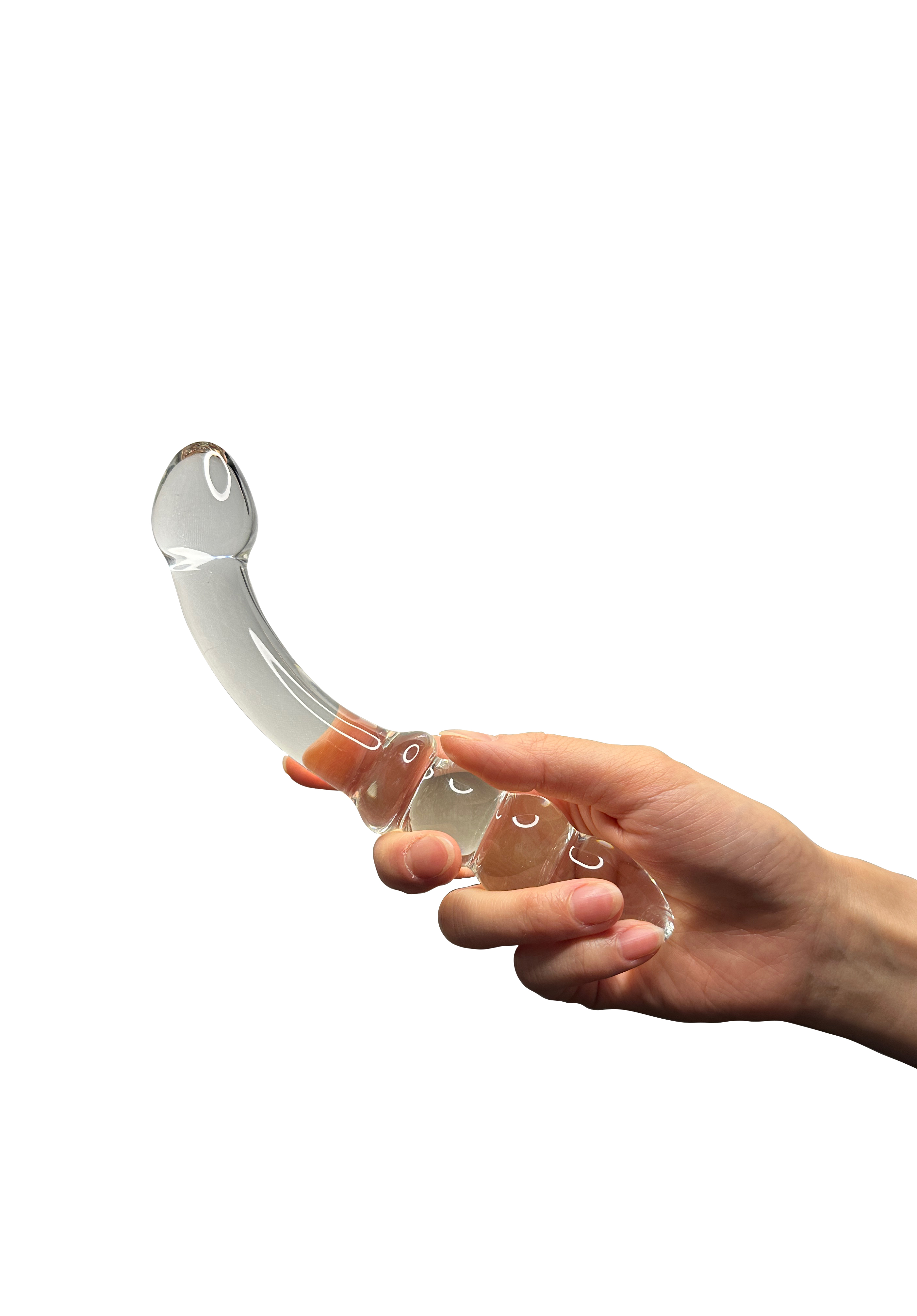 7" Glass G-Spot Dildo alternate