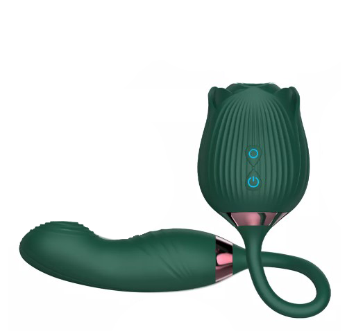 Rose Air Pulsation and G-Spot Vibrator
