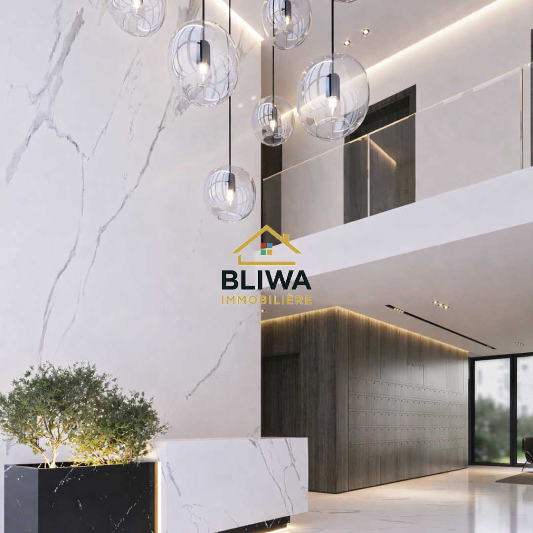 For rent – ​​1-bedroom apartment in la nouvelle Soukra  (New)