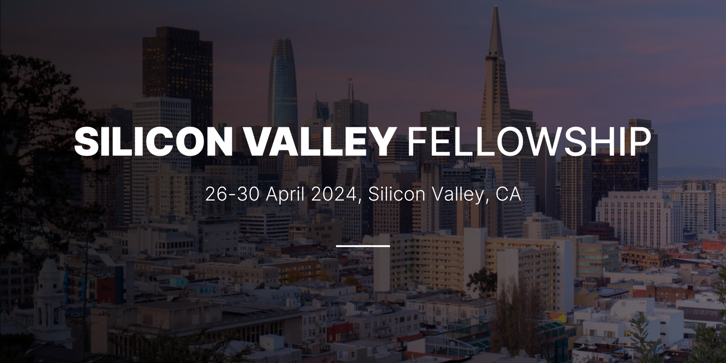 Silicon Valley Fellowship | 26-30 April 2024 (no spots left) cover