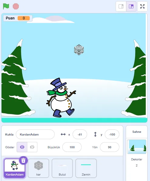 Kar Toplama Oyunu