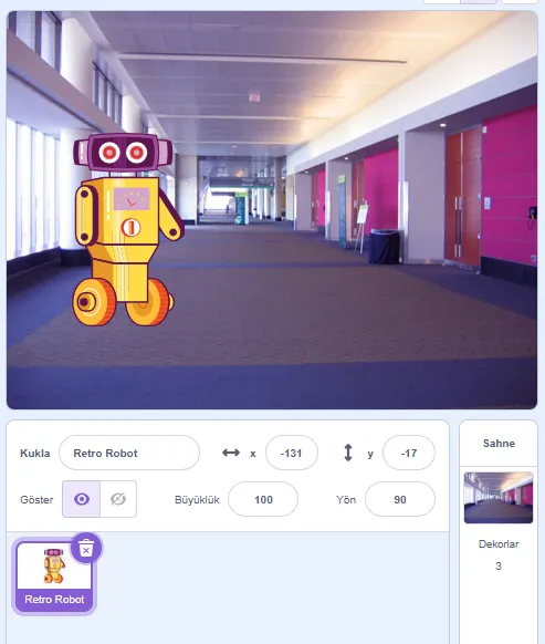1. Adım: Konuşan Robot Asistanımızla Tanışalım!