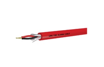สาย Fire Alarm Shield Interlink 2x14 AWG 1 Pair FPL Grade CB-0214 (Fire Alarm Cable (Shielded))