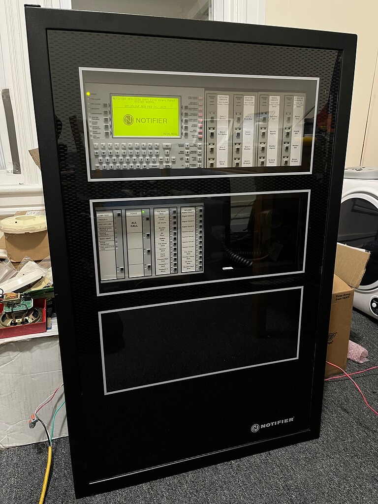 ตู้ควบคุมแจ้งเหตุเพลิงไหม้ อัจฉริยะ 5 Loop Notifier ONYX NFS2-3030 (Fire Alarm Control Panel)