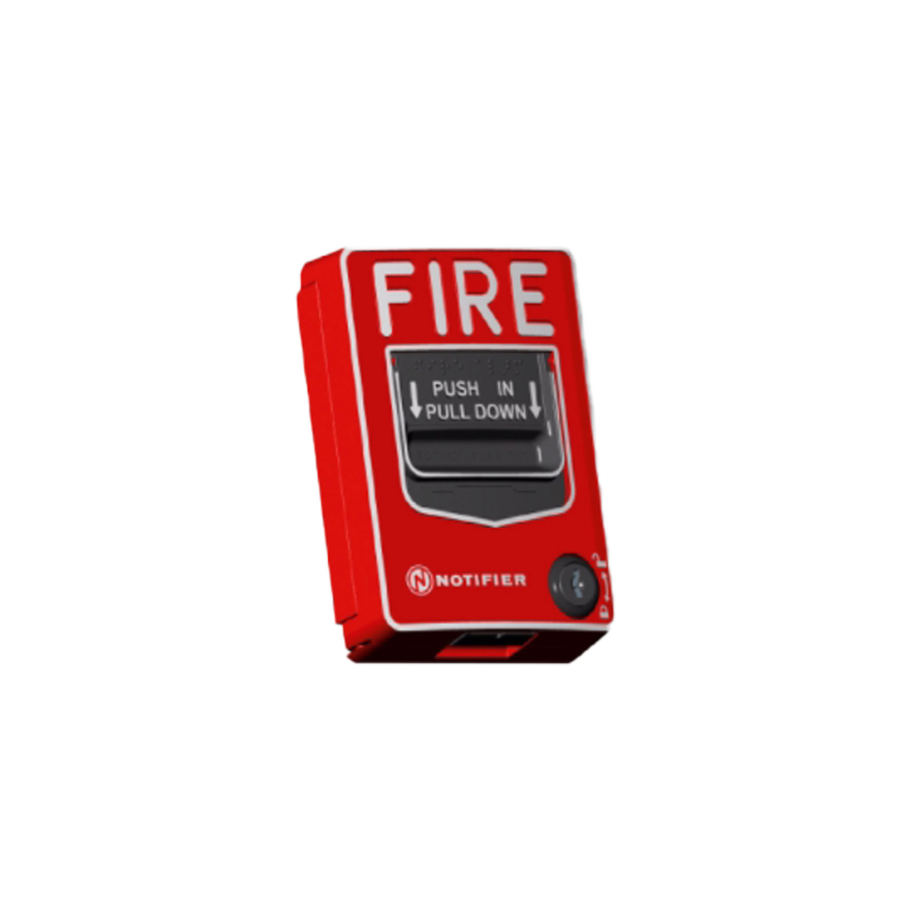 อุปกรณ์กดสัญญาณแจ้งเหตุด้วยมือ Conventional Dual-Action NBG-12 (Manual Call Point)