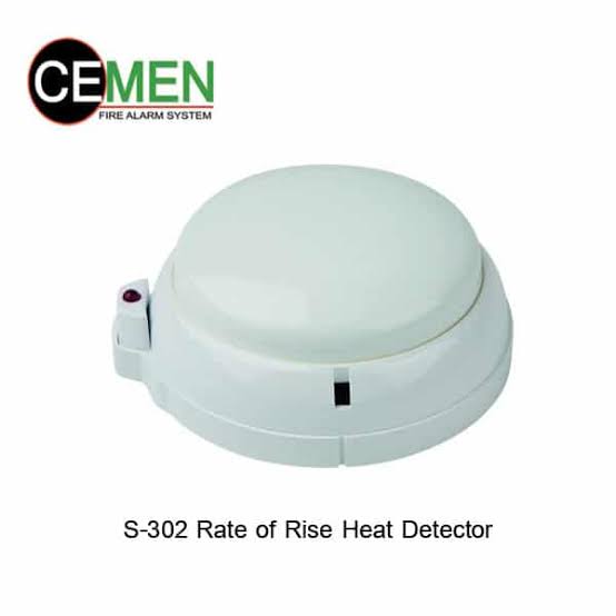 อุปกรณ์ตรวจจับความร้อนแบบ Rate of Rise S-302 (Heat Detector)