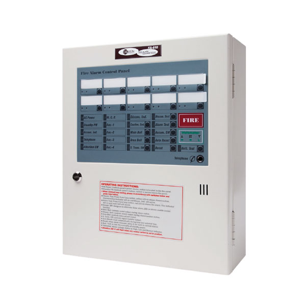 ตู้ควบคุมแจ้งเหตุเพลิงไหม้ 5 โซน Conventional FA-605 (Fire Alarm Control Panel)