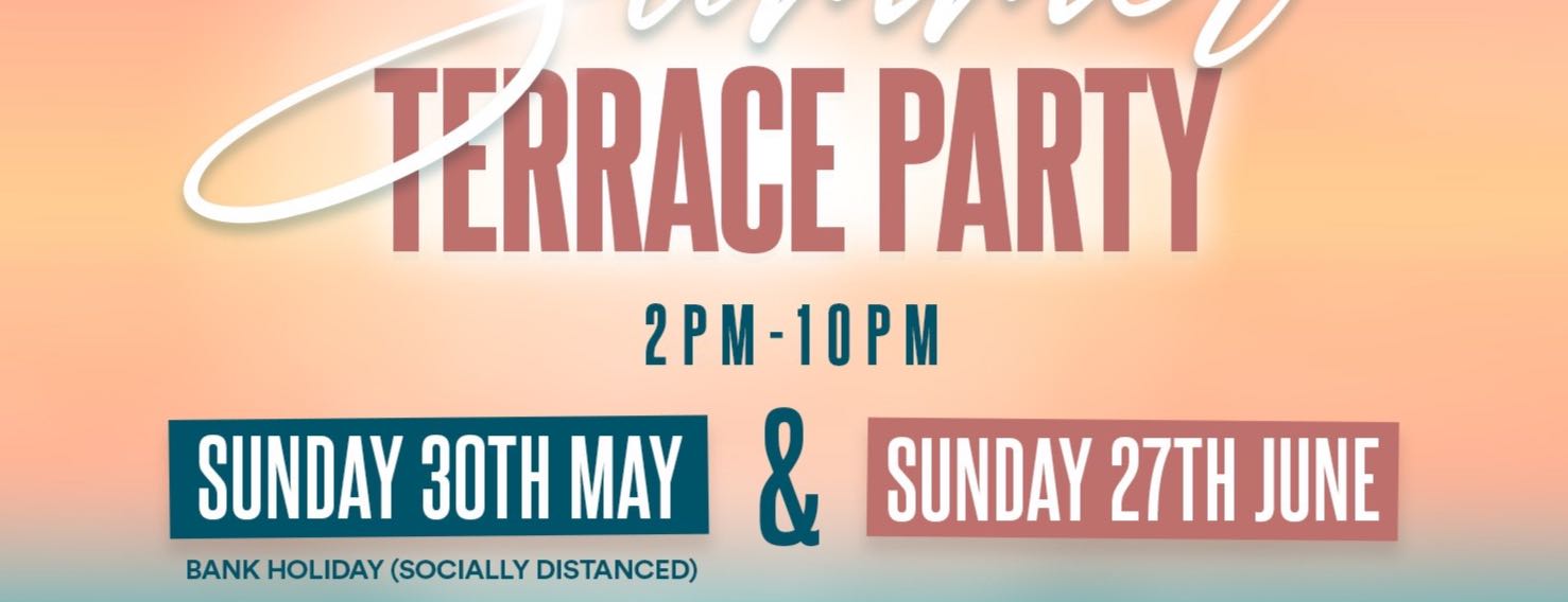STEPPERS  TERRACE PARTY SUNDAY MAY 30TH