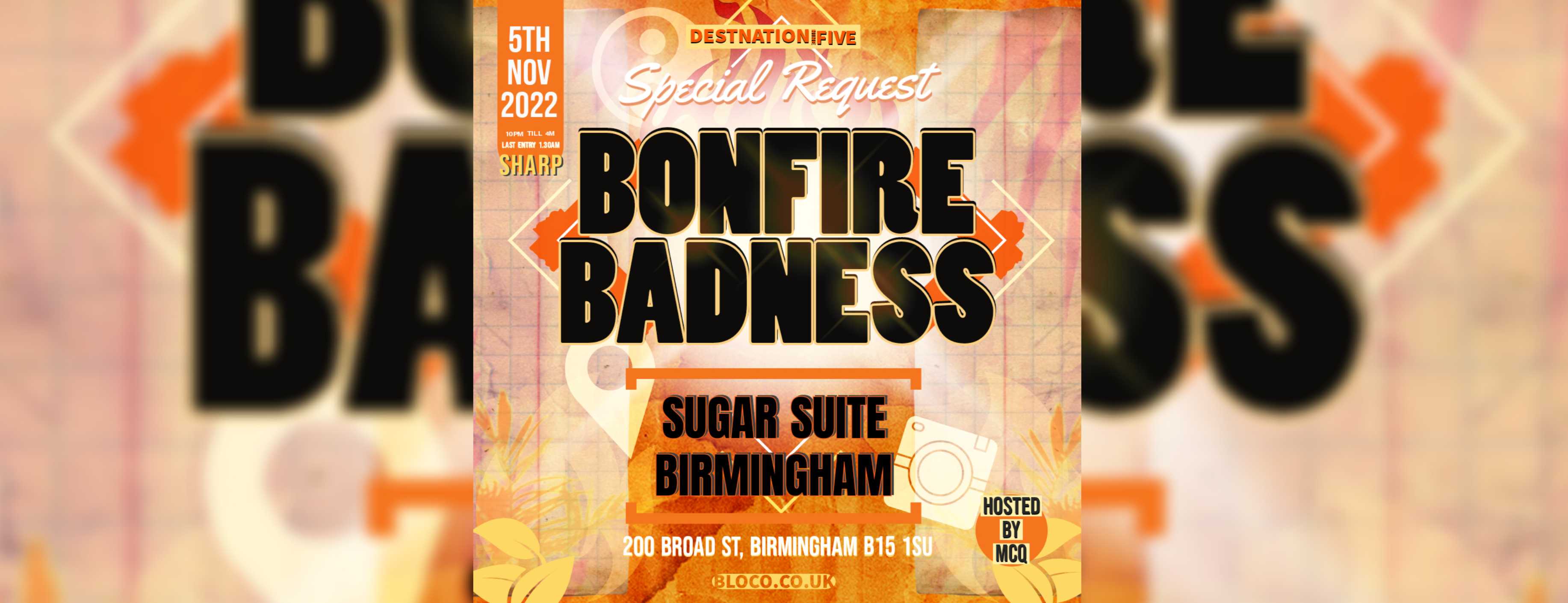 SPECIAL REQUEST BONFIRE BADNESS
