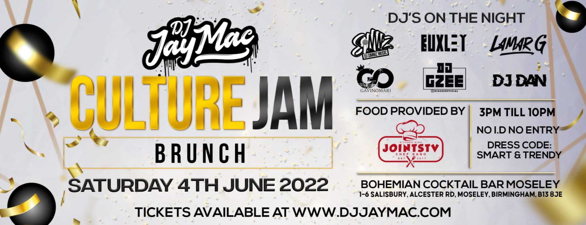 DJ Jay Mac's Culture Jam Brunch