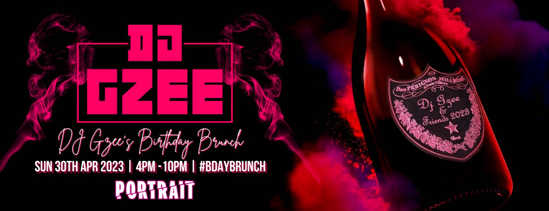 DJ GZEE & FRIENDS | BIRTHDAY BRUNCH | #BANKHOLIDAY