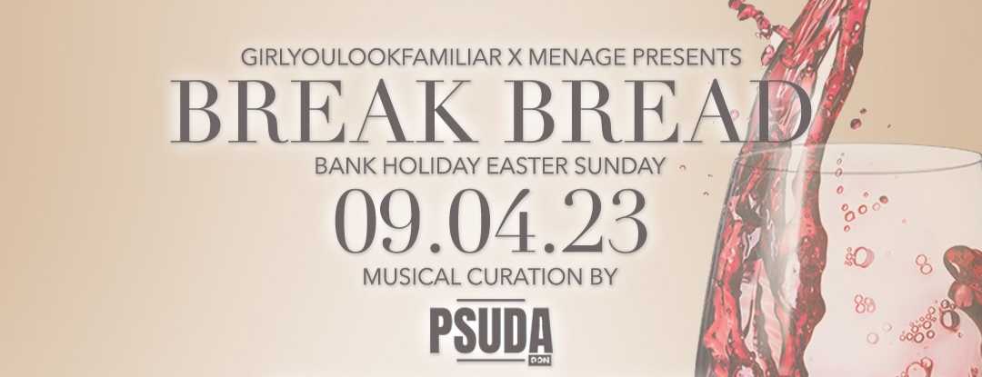 Break Bread | Menage x GYLF BBQ & BRUNCH | RnB Slowjams @ SKYBAR Nottingham