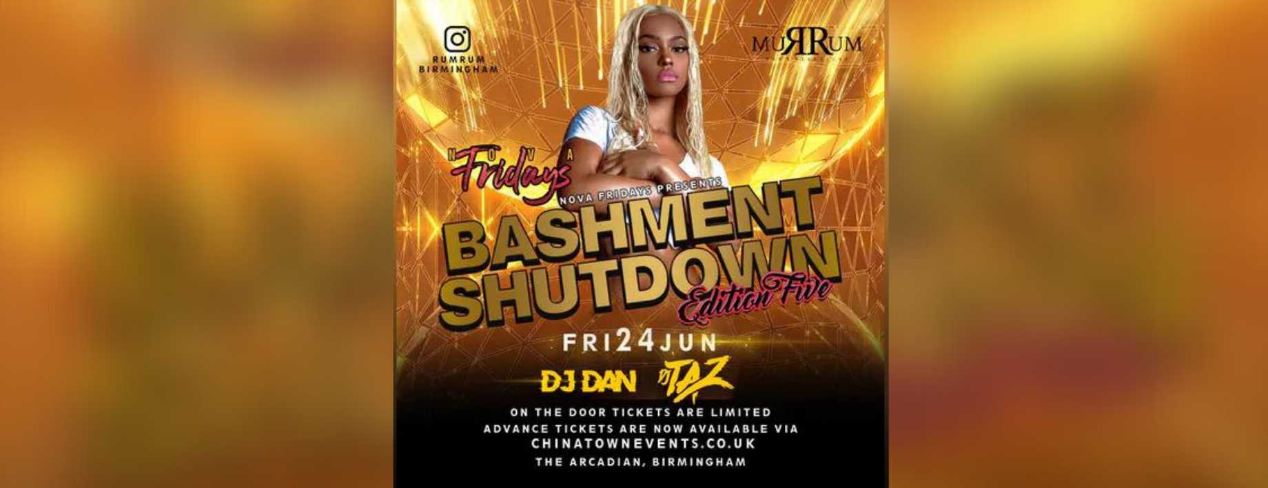 We Love Bashment at Rum Rum Birmingham / Edition 5