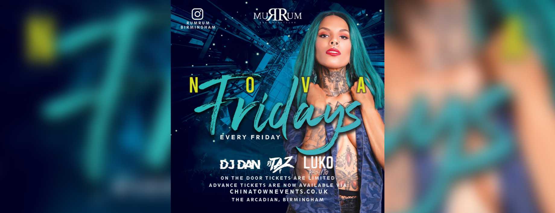 NOVA FRIDAYS AT RUM RUM BAR & NIGHT CLUB