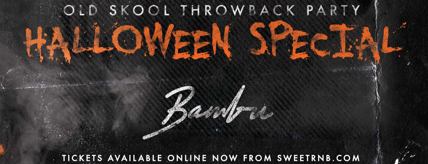 Old Skool Throwback Party - Halloween Special