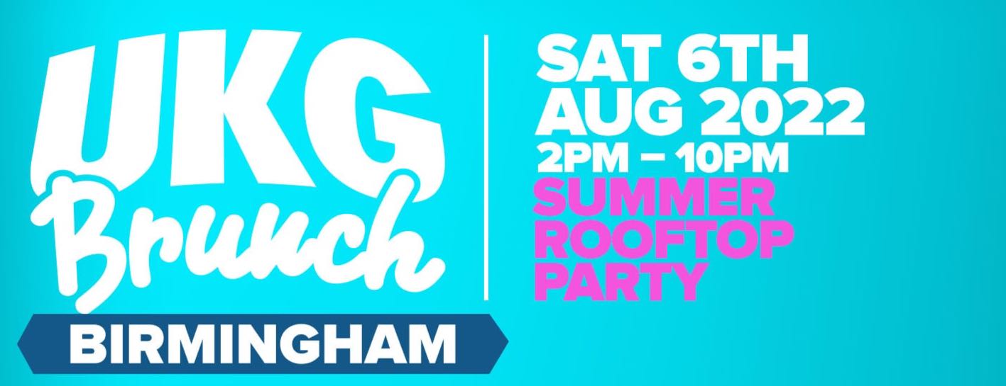 UKG Brunch Rooftop Party Birmingham