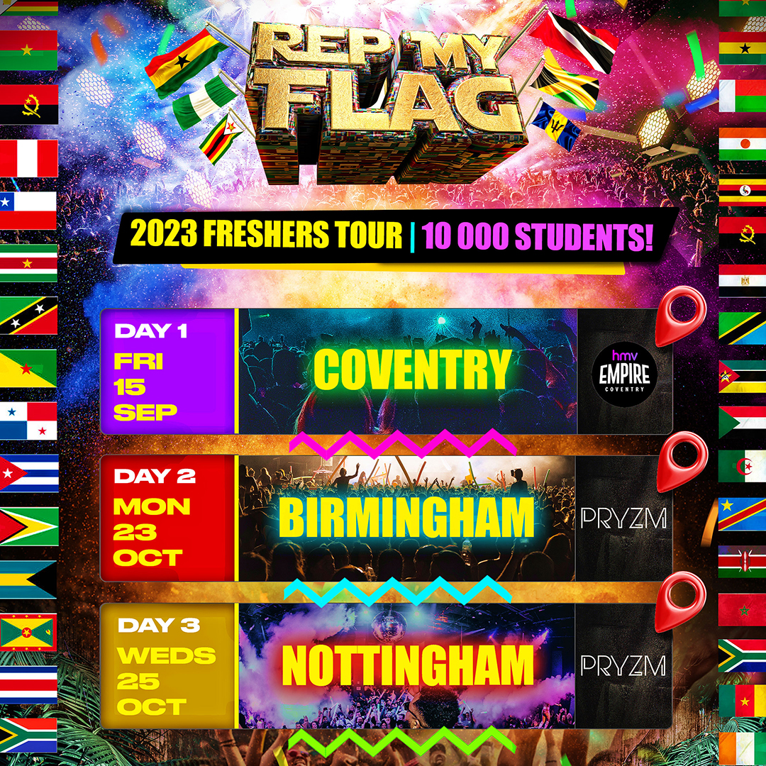 REP MY FLAG - 2023 TOUR